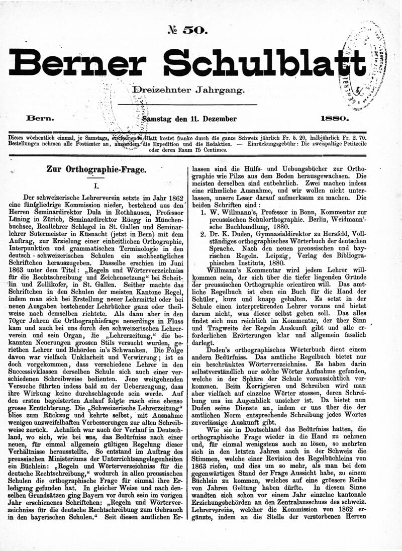 Buchumschlag - Heft 50