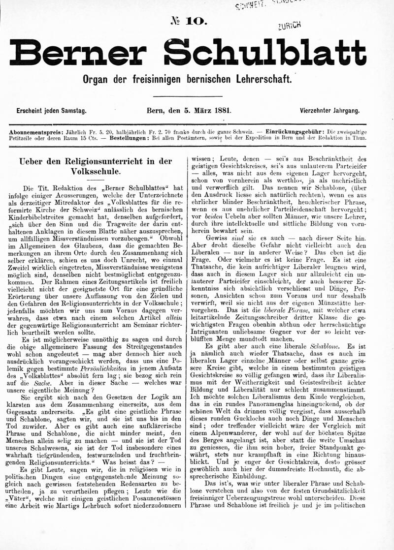 Buchumschlag - Heft 10