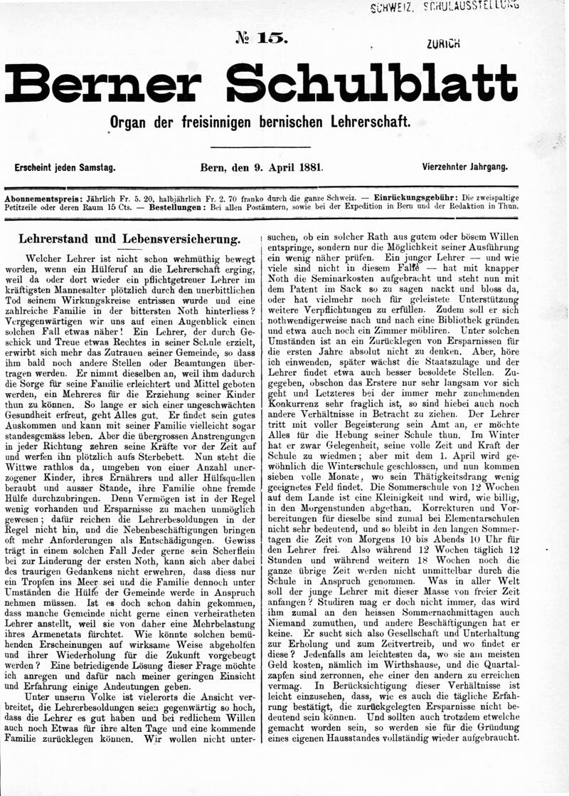 Buchumschlag - Heft 15