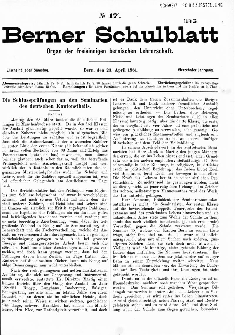 Buchumschlag - Heft 17