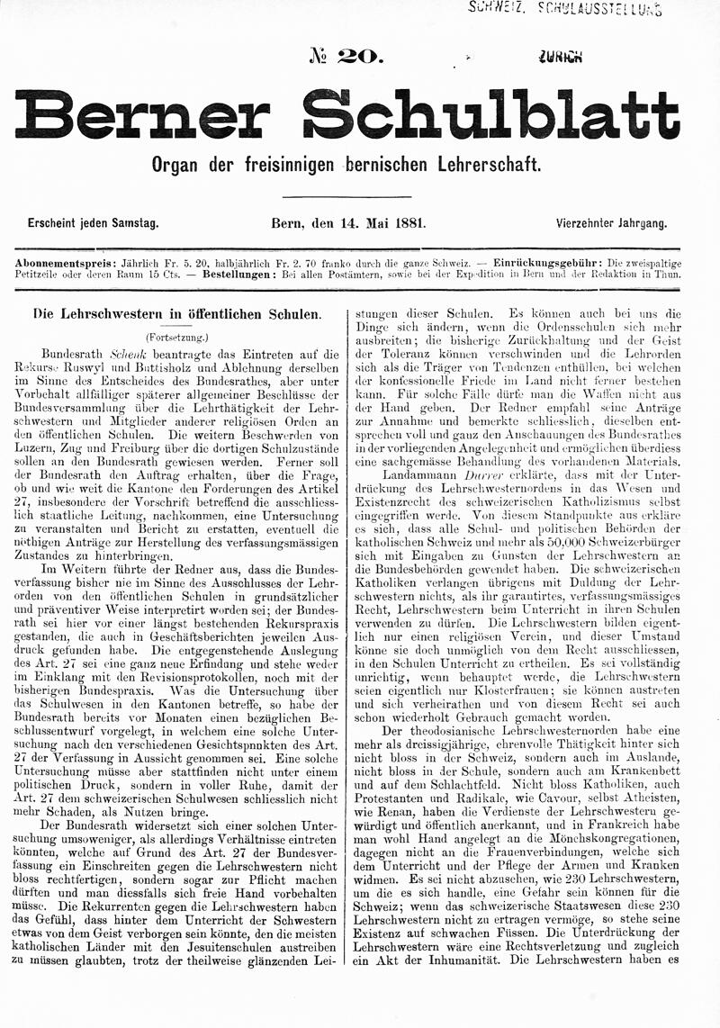 Buchumschlag - Heft 20