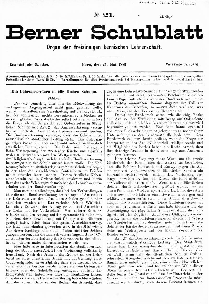 Buchumschlag - Heft 21