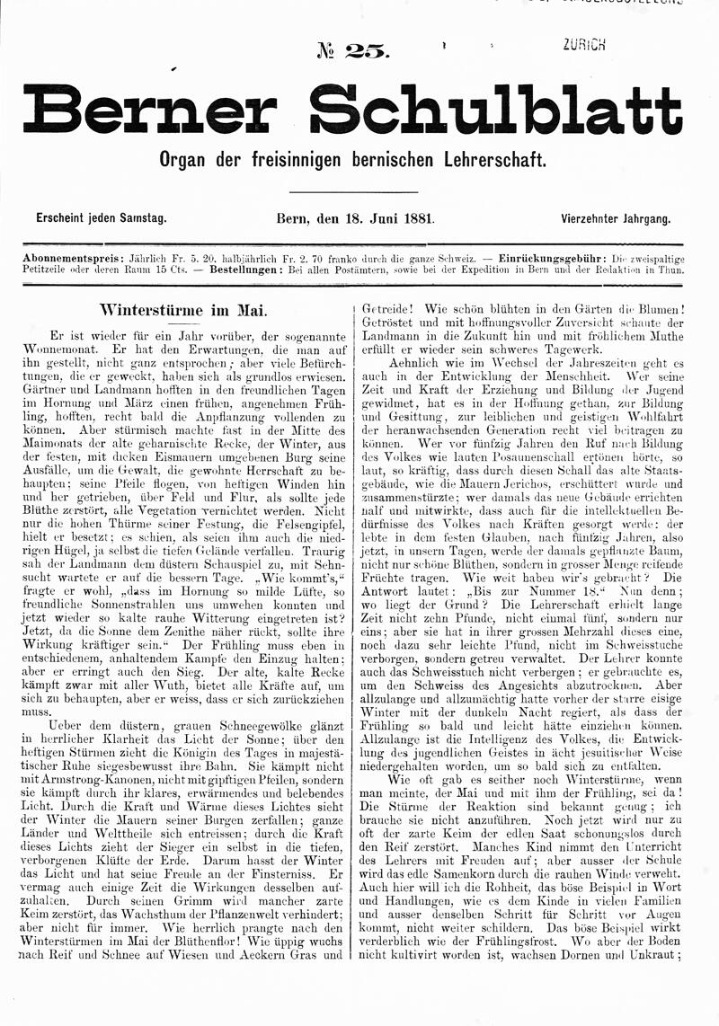 Buchumschlag - Heft 25