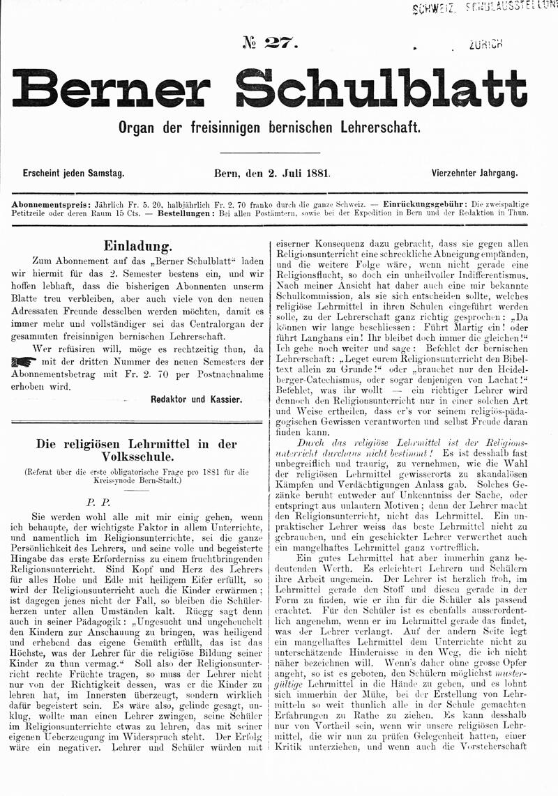 Buchumschlag - Heft 27