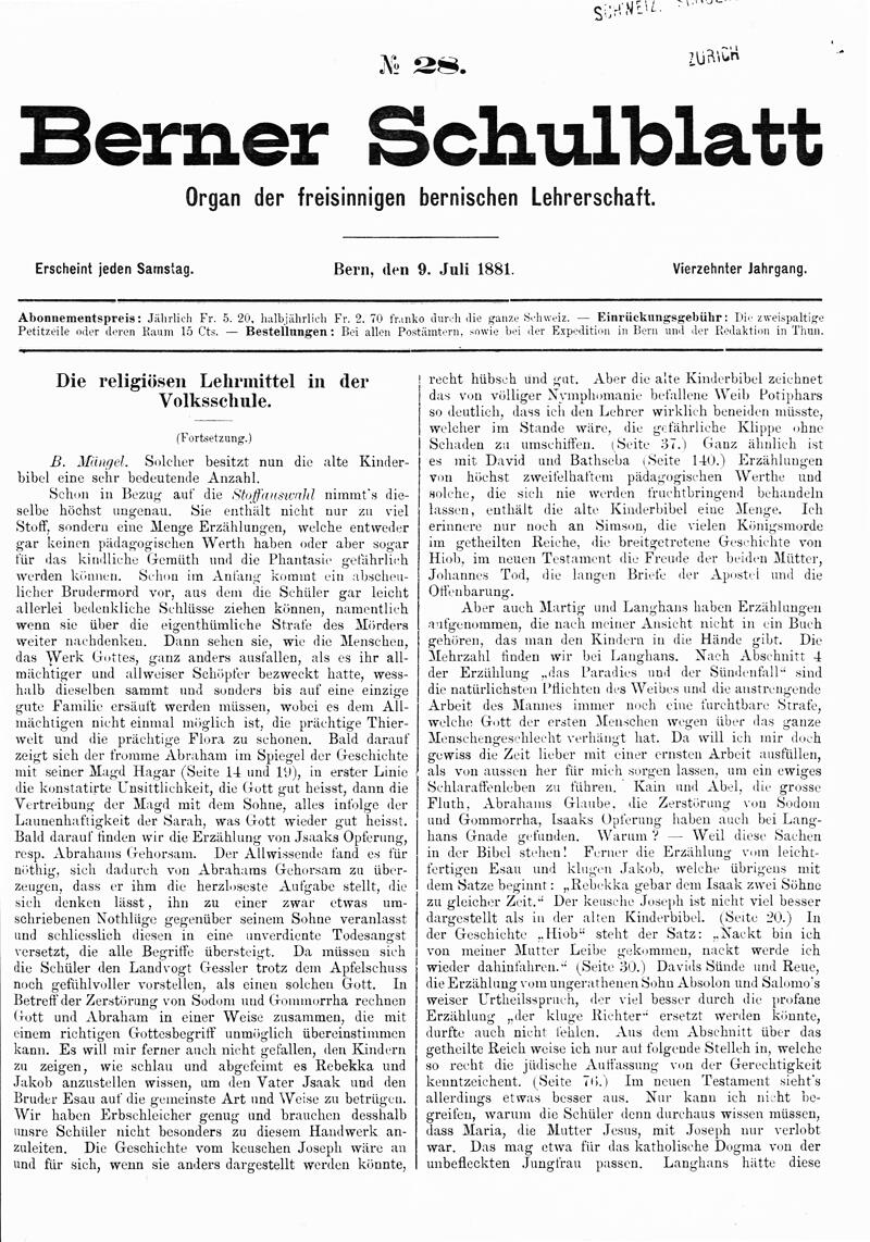 Buchumschlag - Heft 28