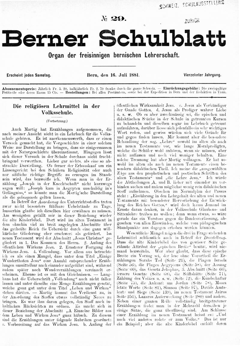 Buchumschlag - Heft 29