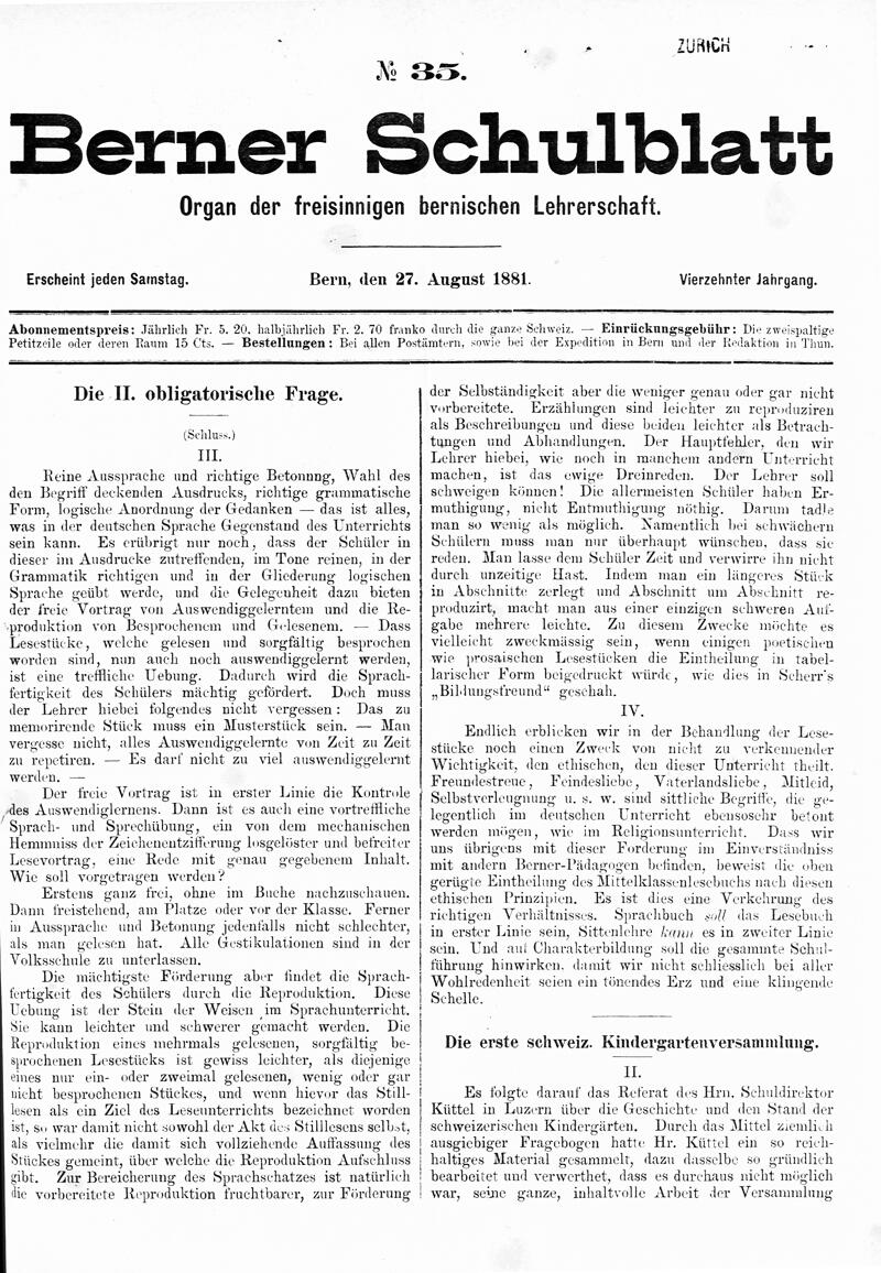 Buchumschlag - Heft 35