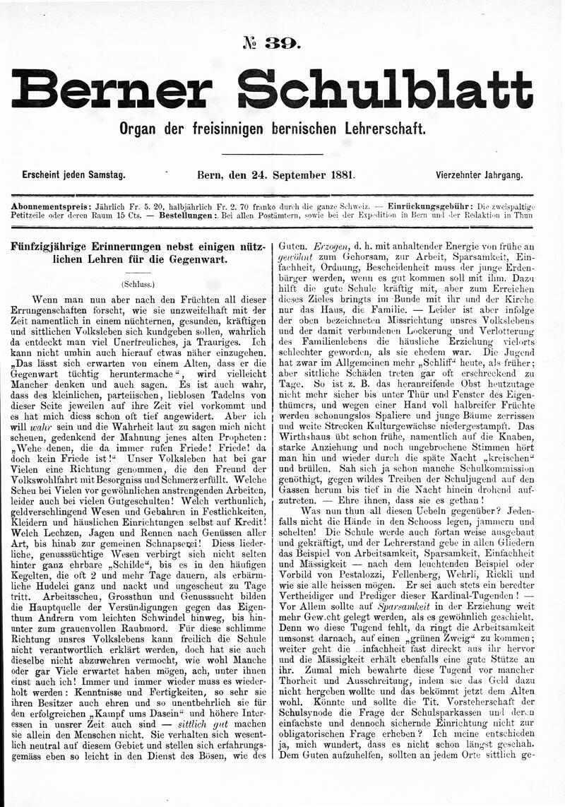 Buchumschlag - Heft 39