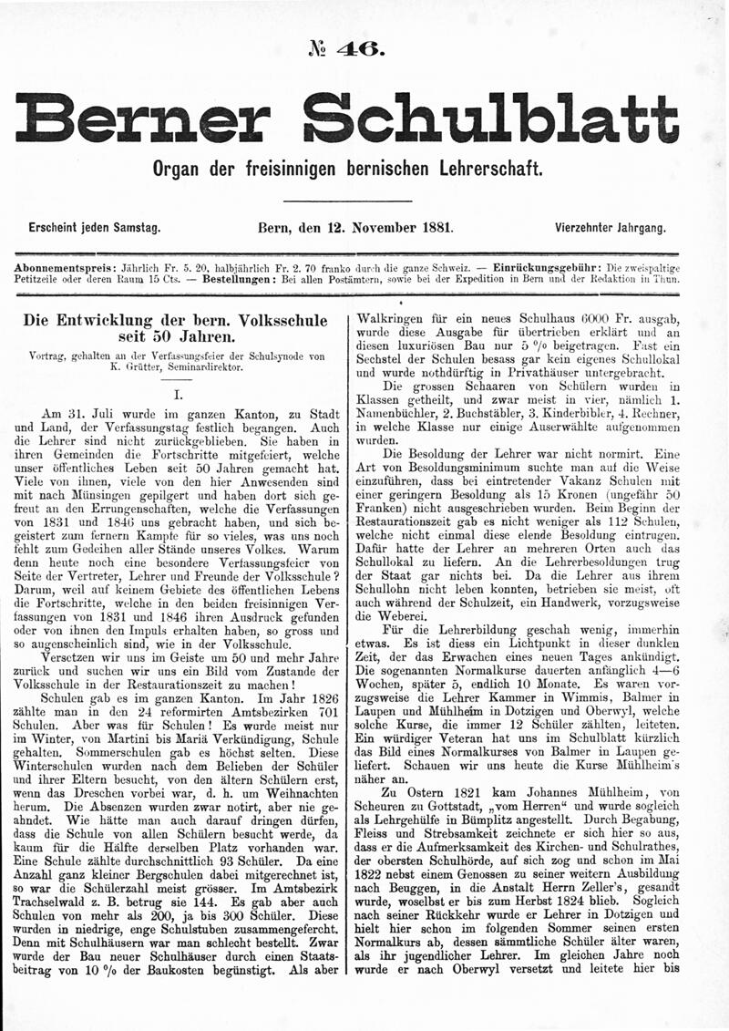 Buchumschlag - Heft 46