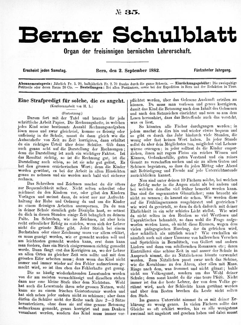 Buchumschlag - Heft 35