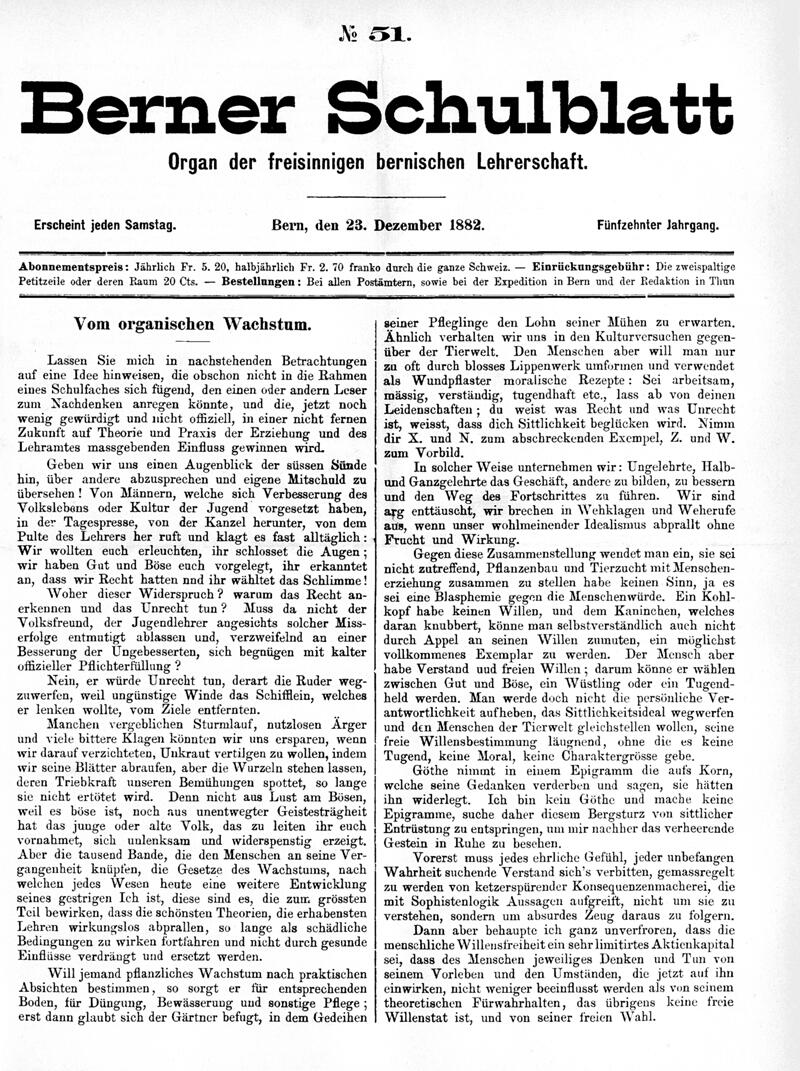 Buchumschlag - Heft 51