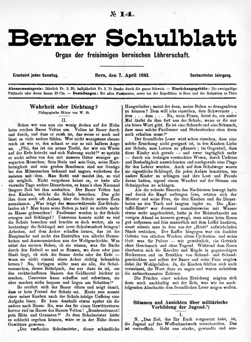 Buchumschlag - Heft 14
