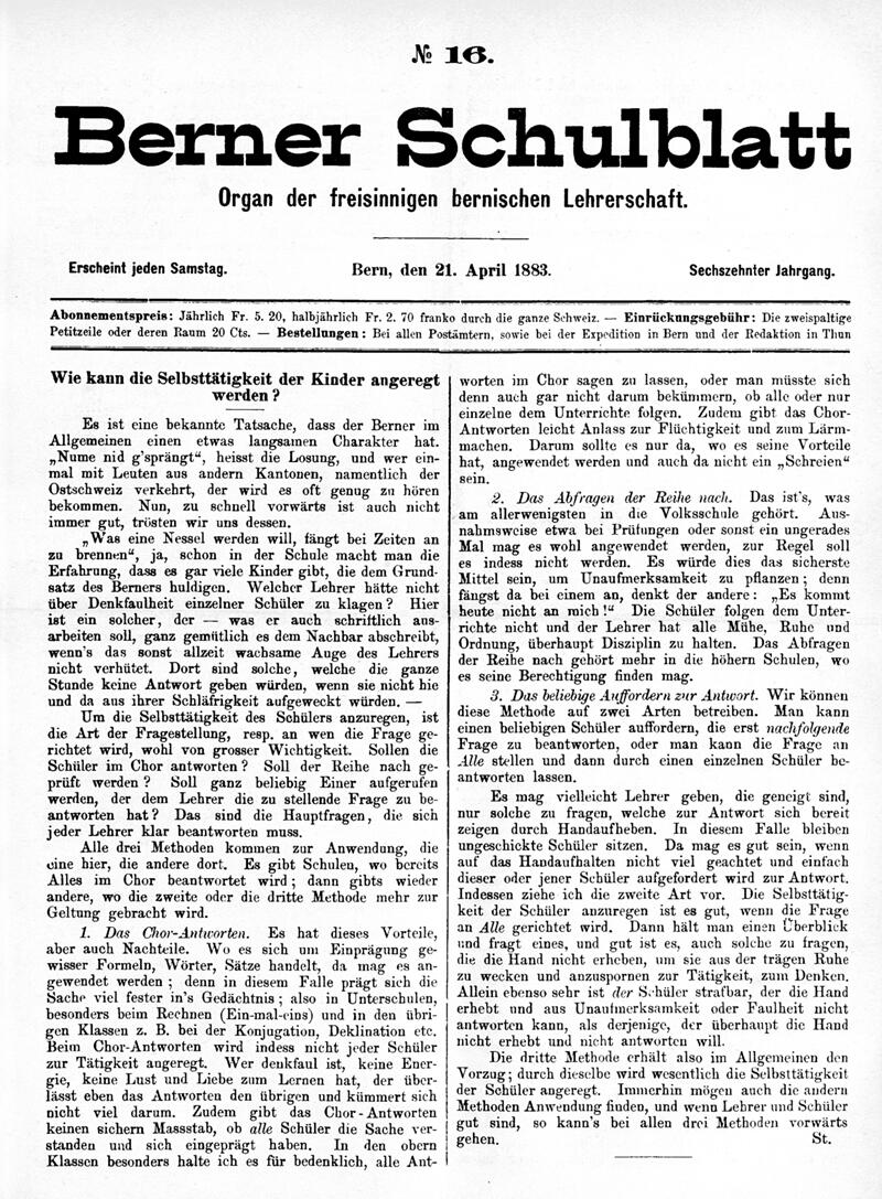 Buchumschlag - Heft 16