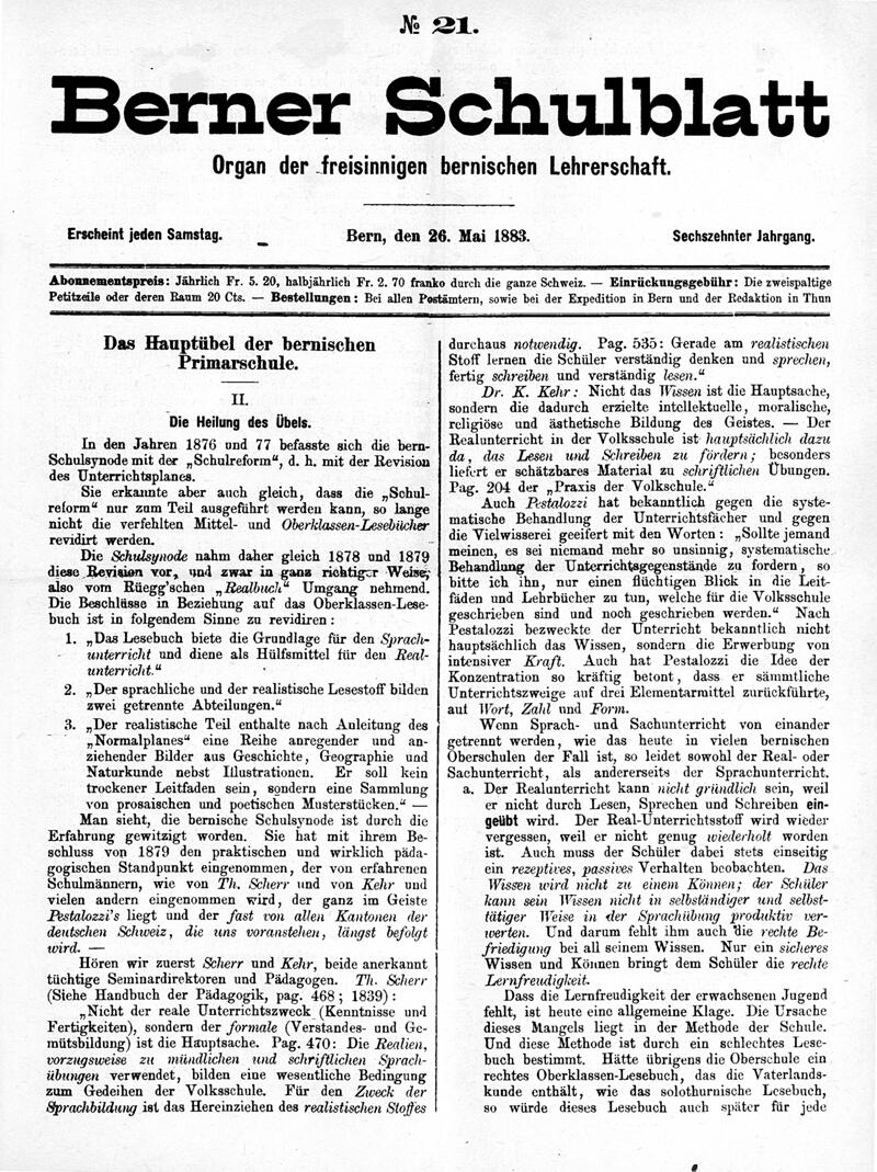 Buchumschlag - Heft 21