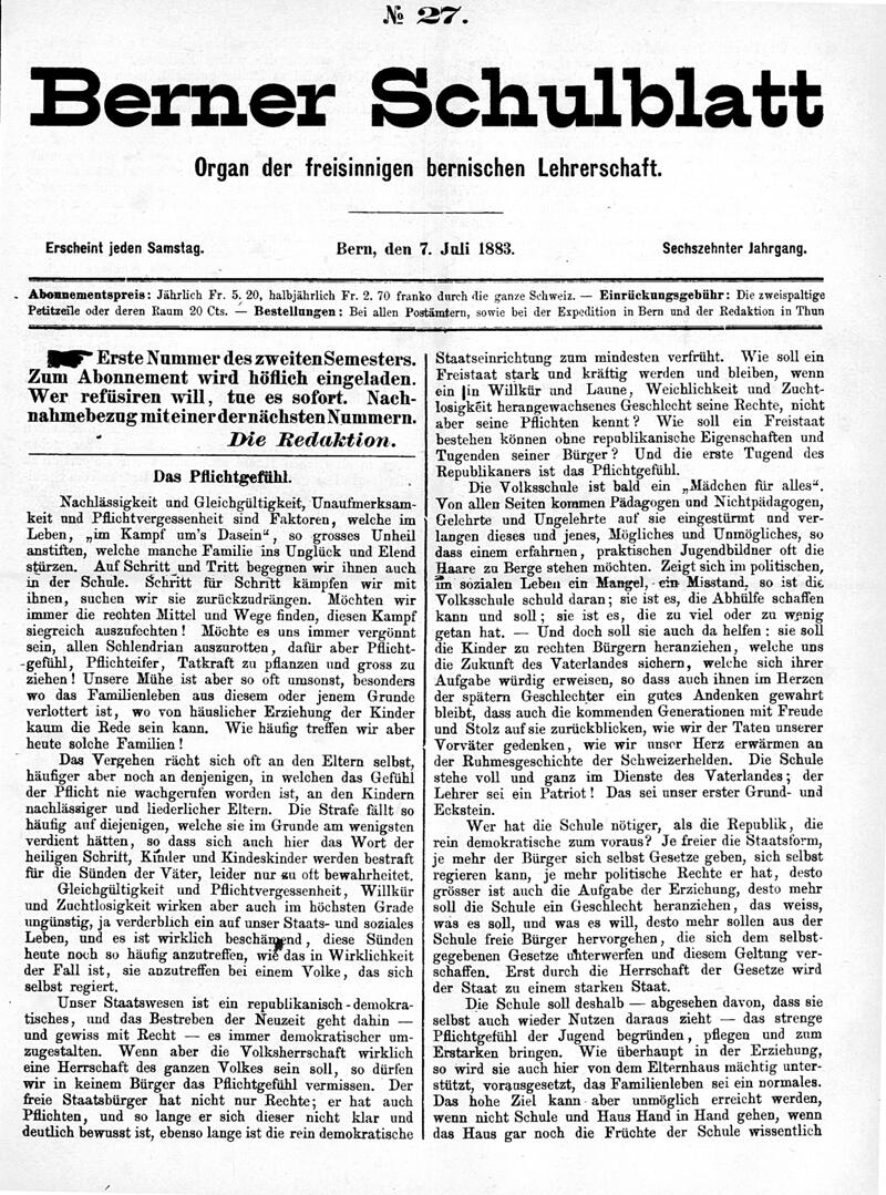 Buchumschlag - Heft 27