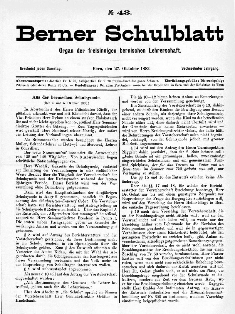Buchumschlag - Heft 43