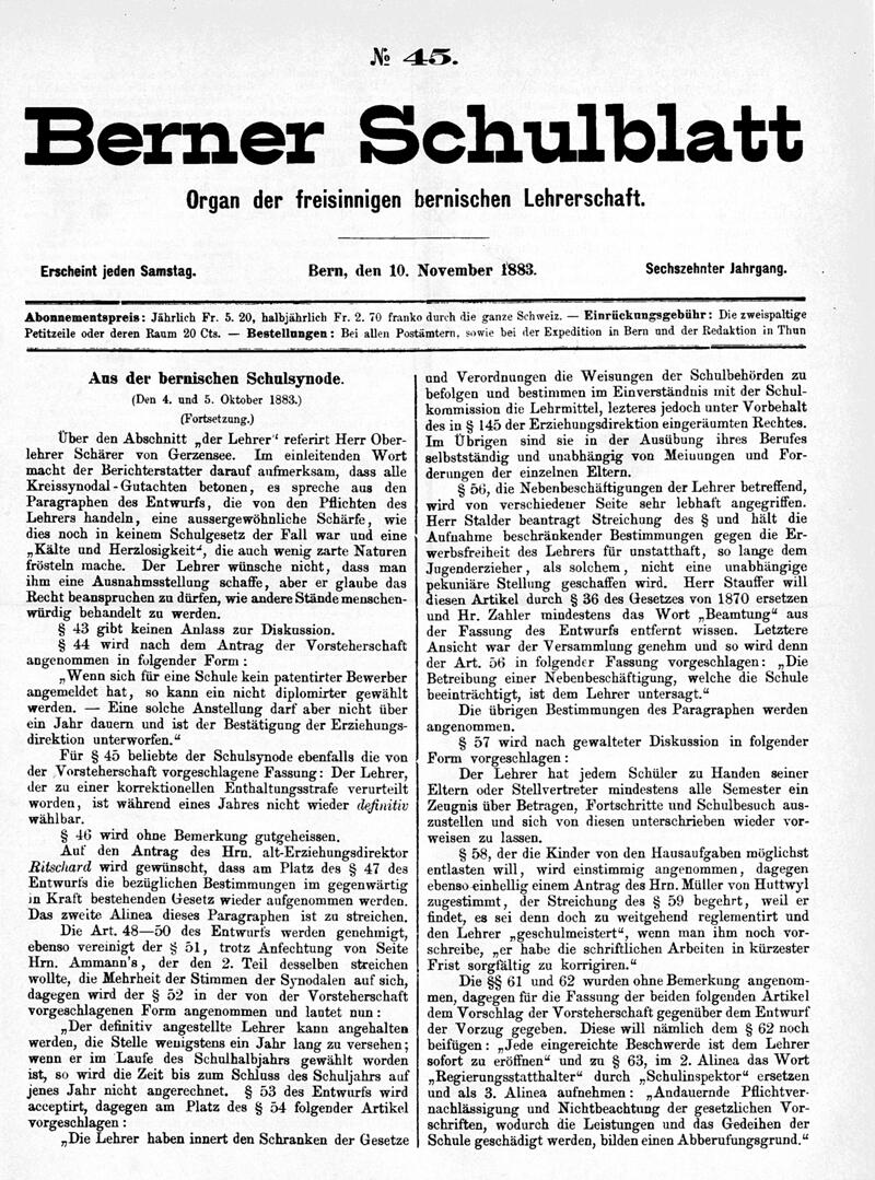 Buchumschlag - Heft 45