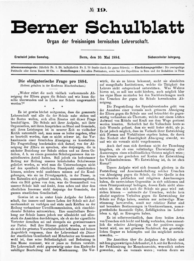 Buchumschlag - Heft 19