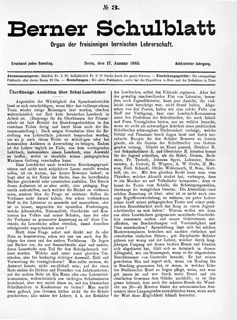 Buchumschlag - Heft 3