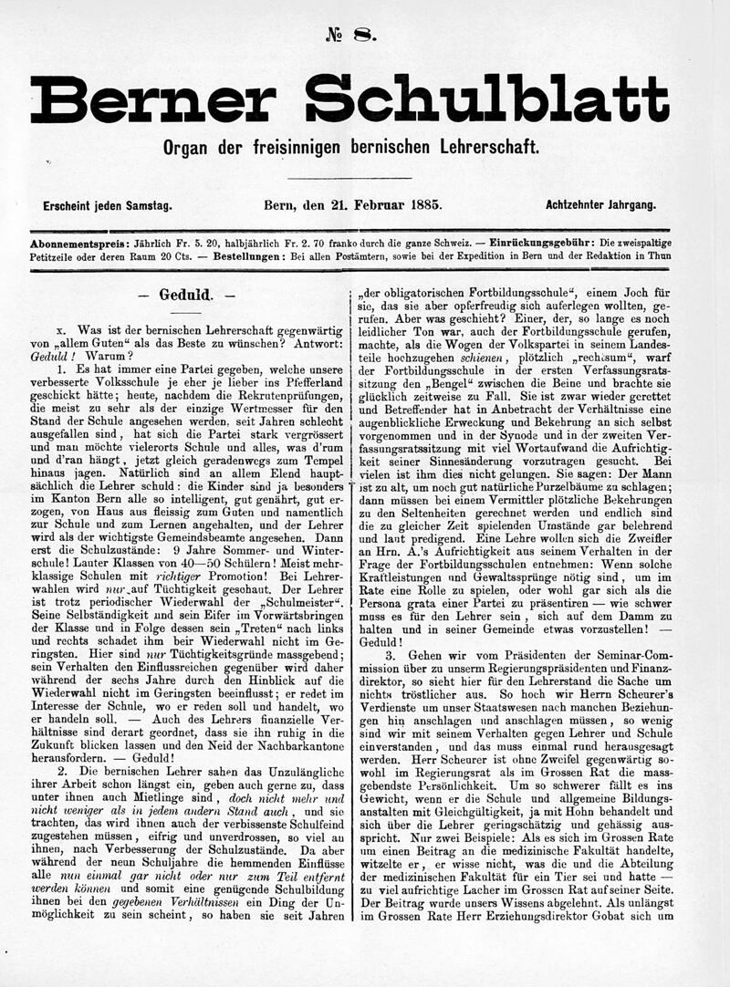 Buchumschlag - Heft 8