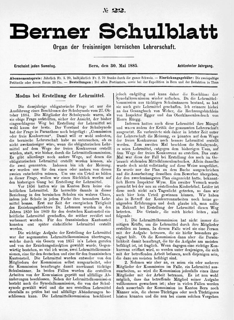 Buchumschlag - Heft 22