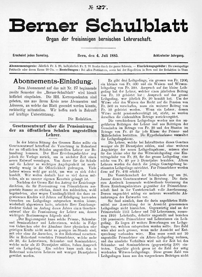 Buchumschlag - Heft 27