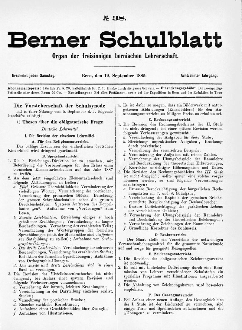 Buchumschlag - Heft 38