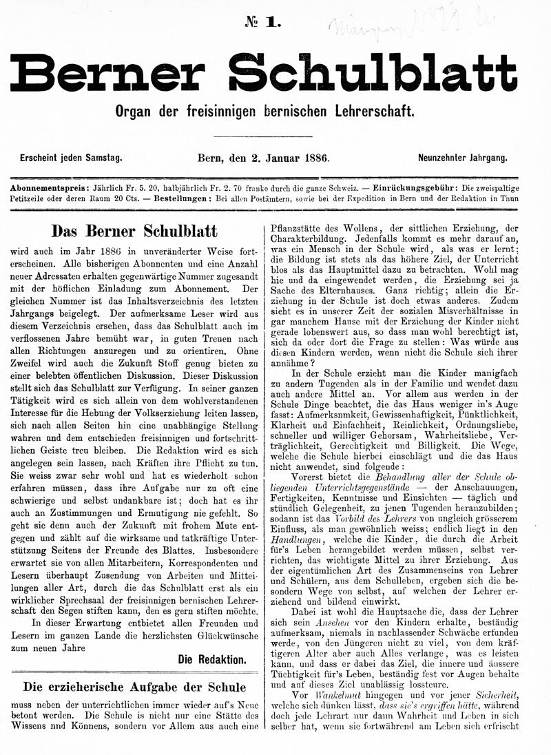 Buchumschlag - Heft 1