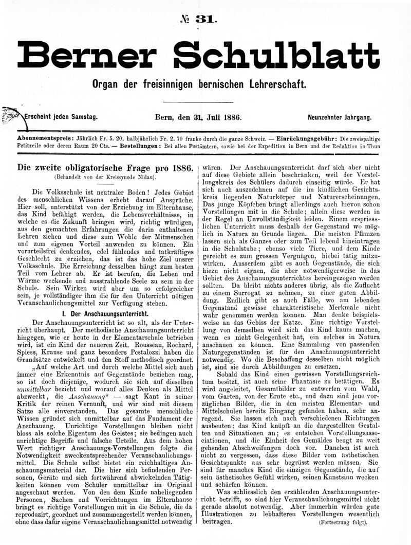 Buchumschlag - Heft 31