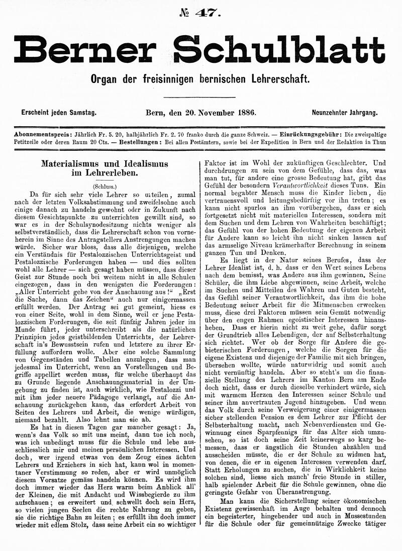 Buchumschlag - Heft 47