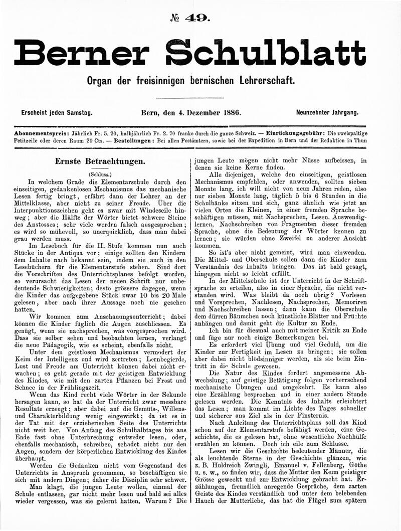 Buchumschlag - Heft 49