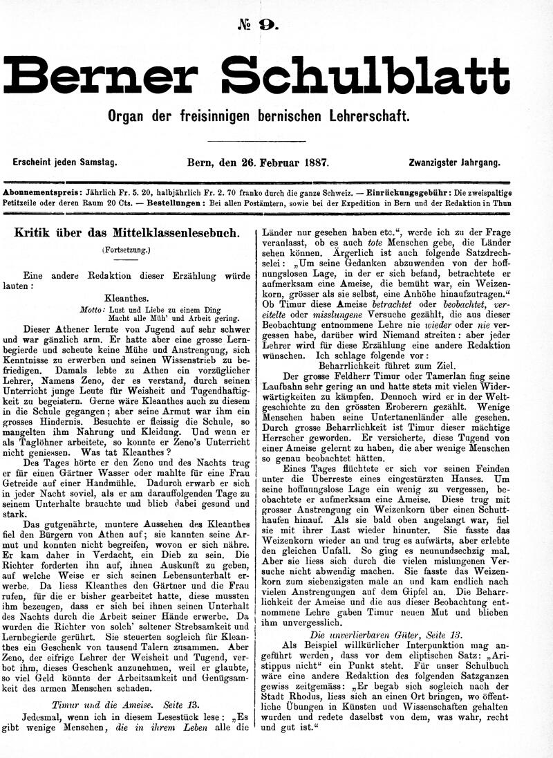 Buchumschlag - Heft 9