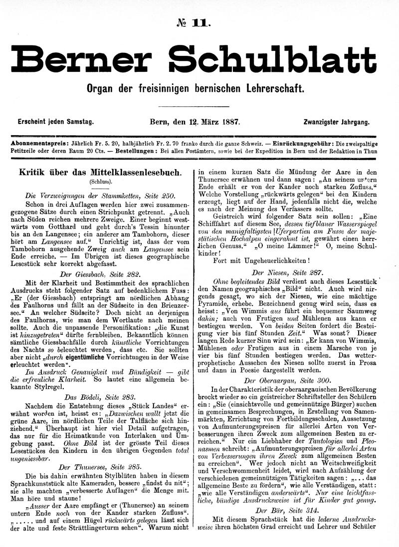 Buchumschlag - Heft 11