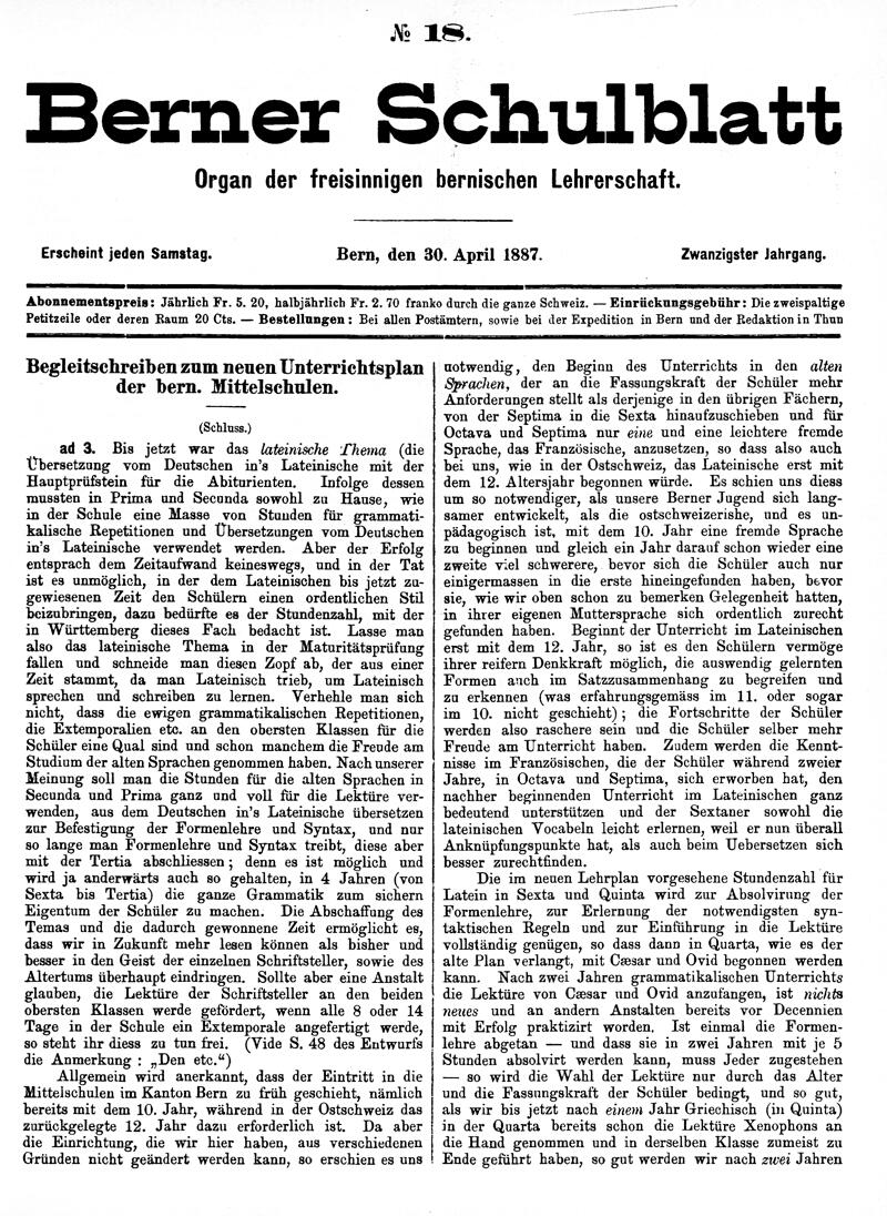 Buchumschlag - Heft 18