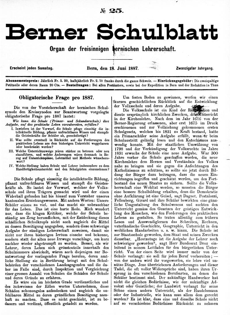 Buchumschlag - Heft 25