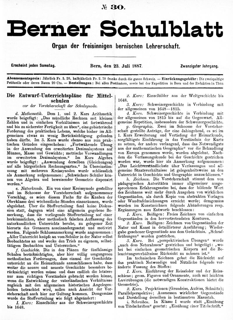 Buchumschlag - Heft 30
