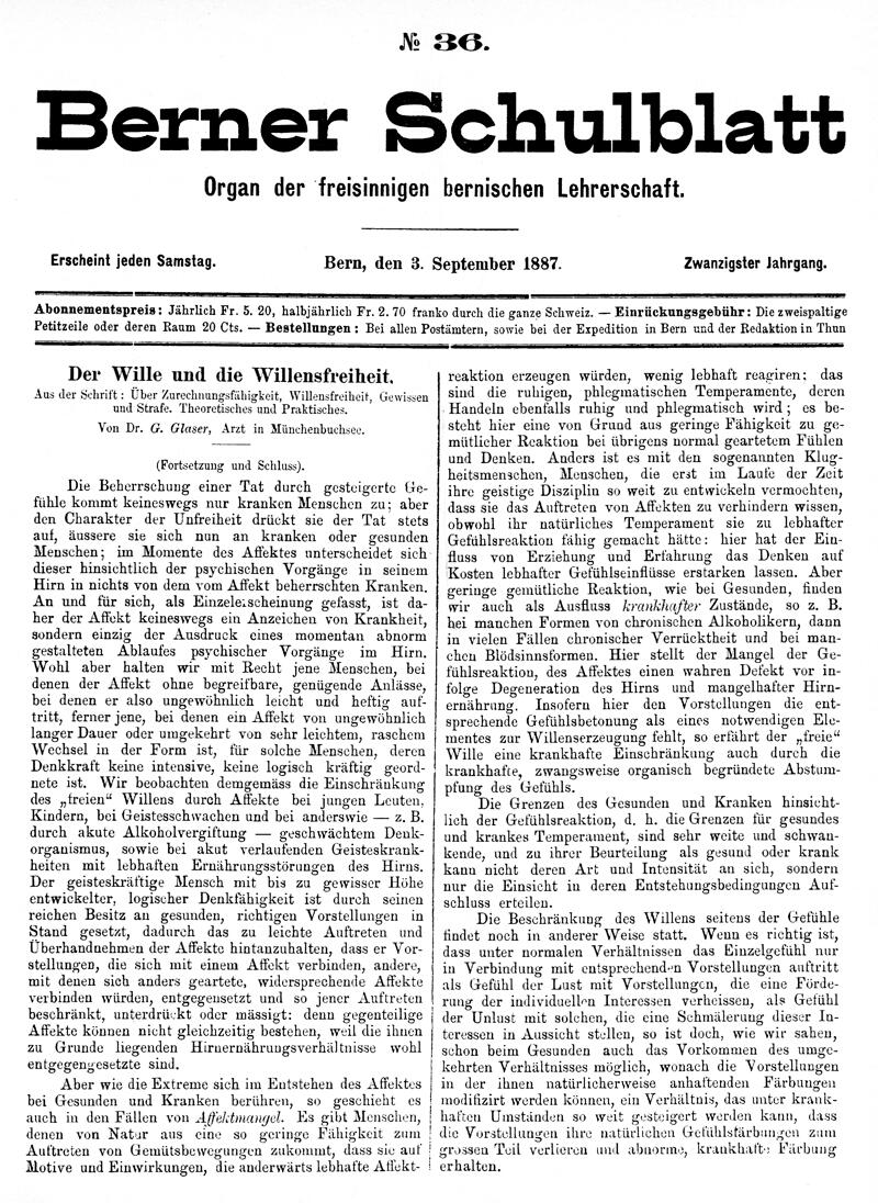 Buchumschlag - Heft 36