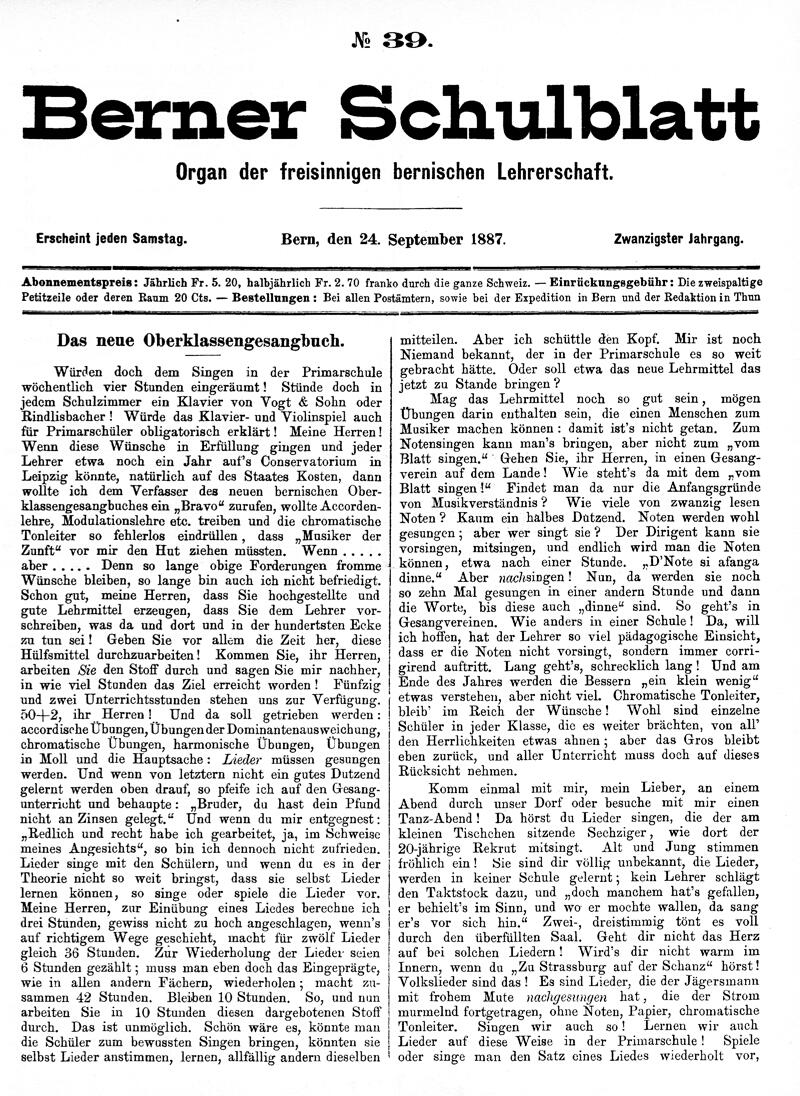 Buchumschlag - Heft 39