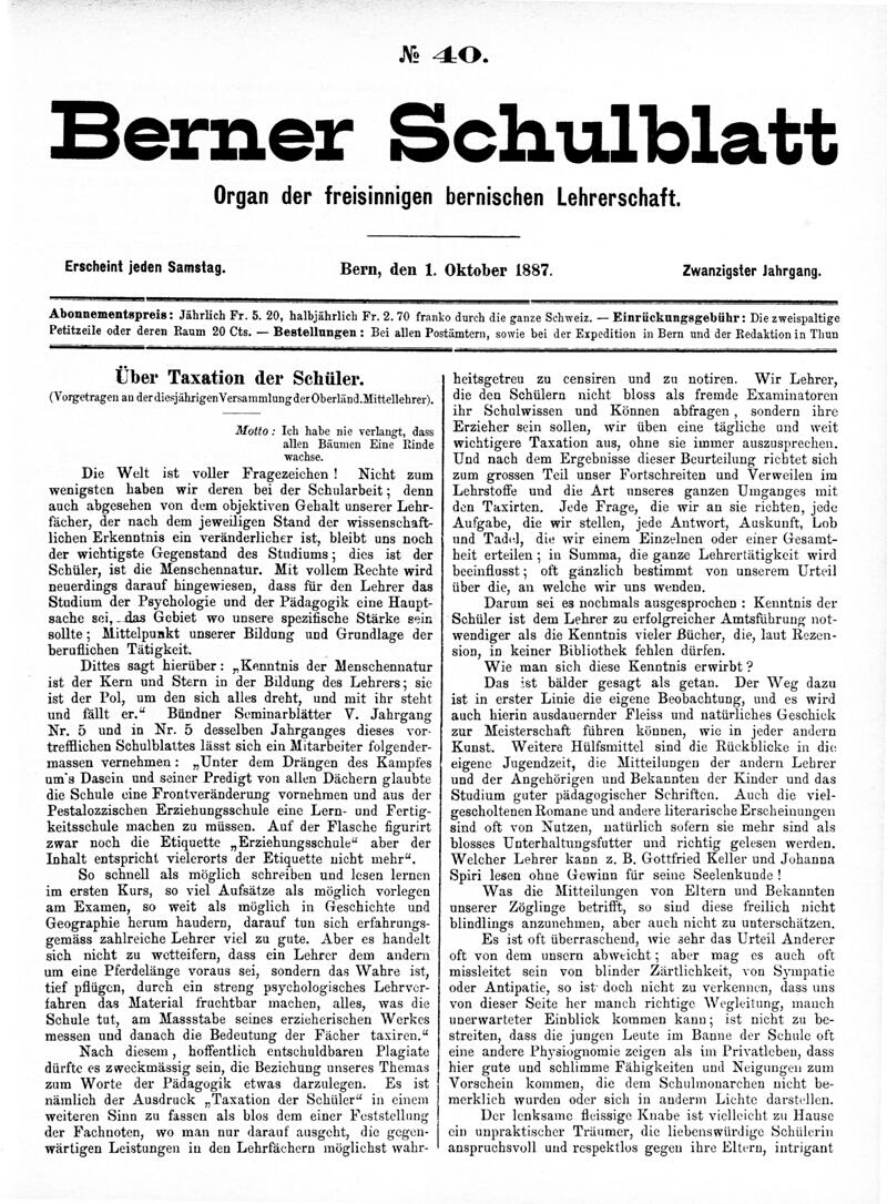 Buchumschlag - Heft 40