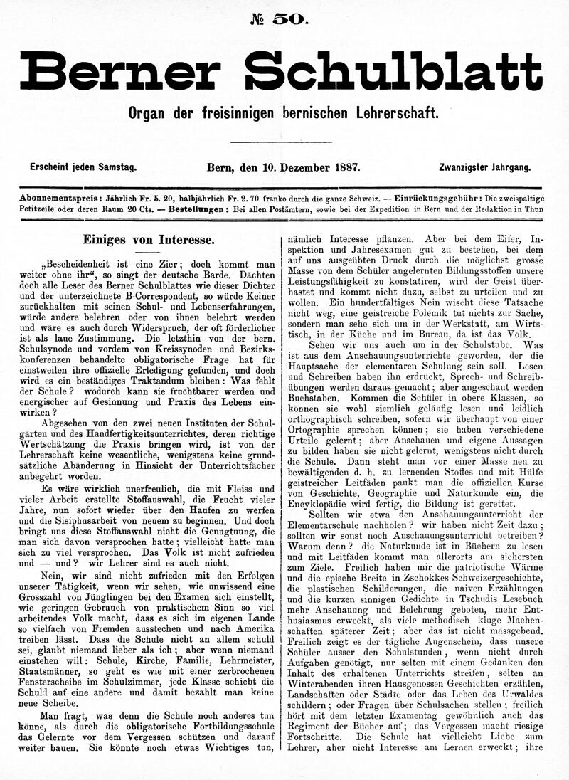 Buchumschlag - Heft 50