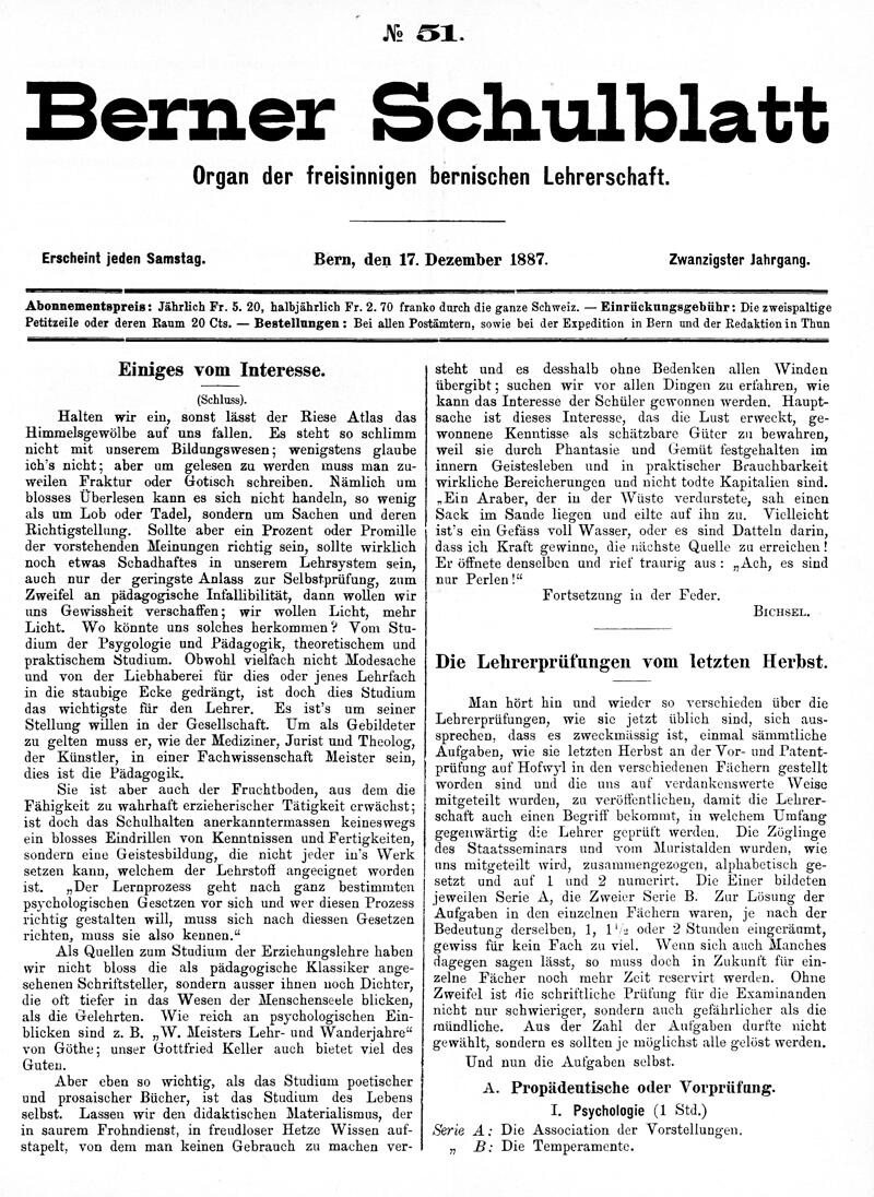 Buchumschlag - Heft 51