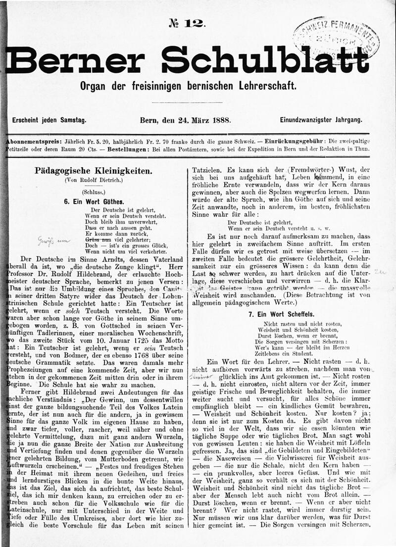 Buchumschlag - Heft 12