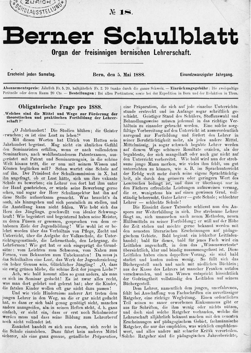 Buchumschlag - Heft 18