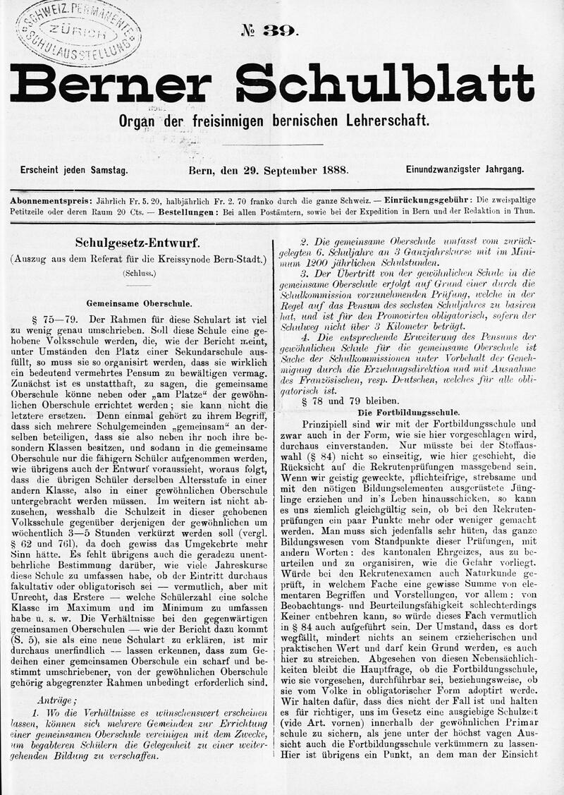 Buchumschlag - Heft 39