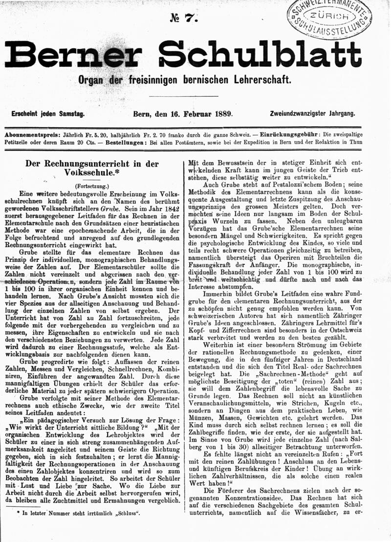 Buchumschlag - Heft 7