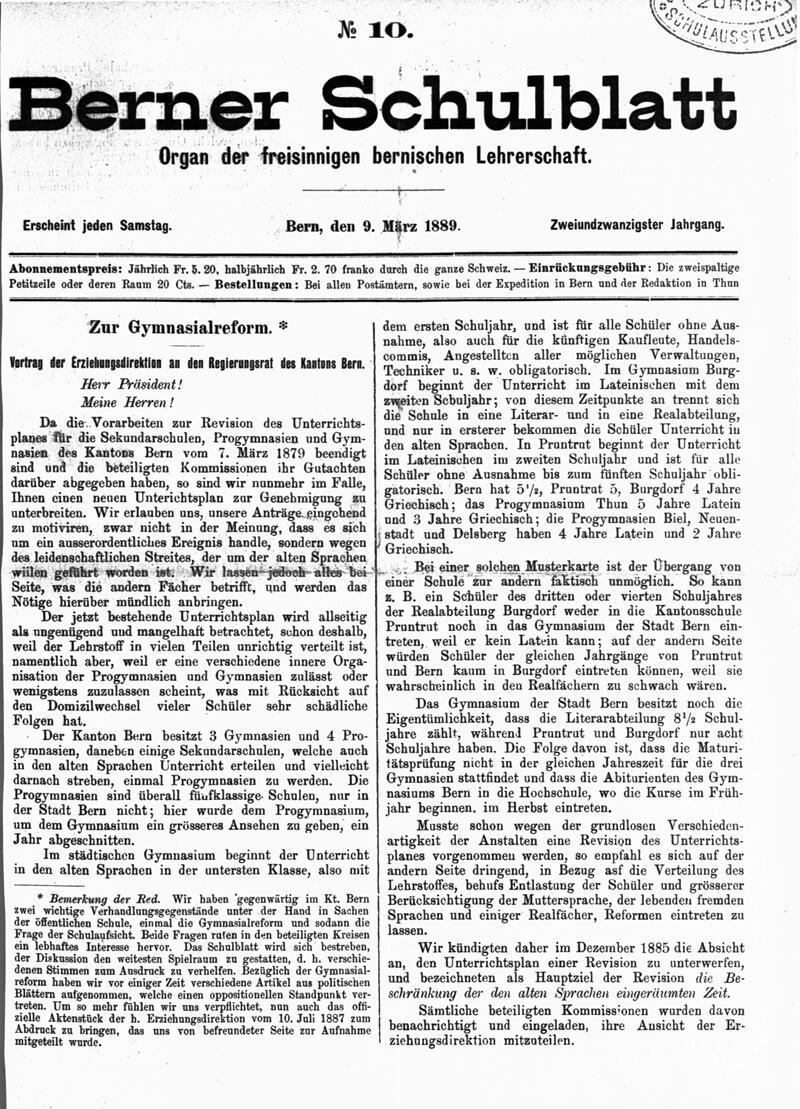 Buchumschlag - Heft 10