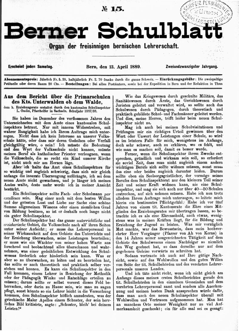 Buchumschlag - Heft 15