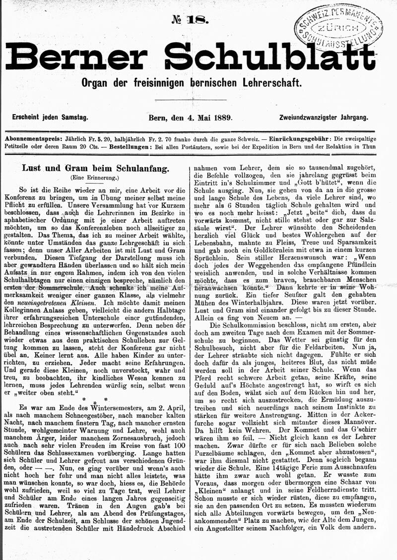 Buchumschlag - Heft 18