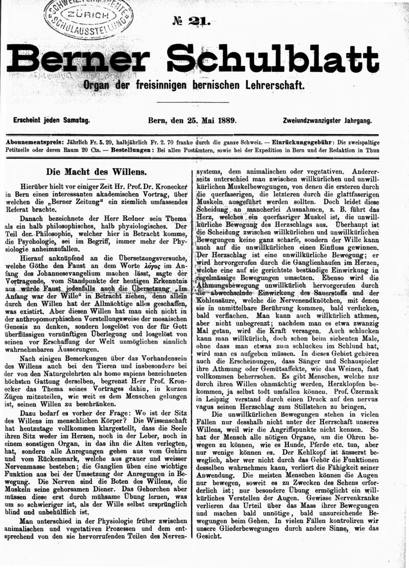 Buchumschlag - Heft 21