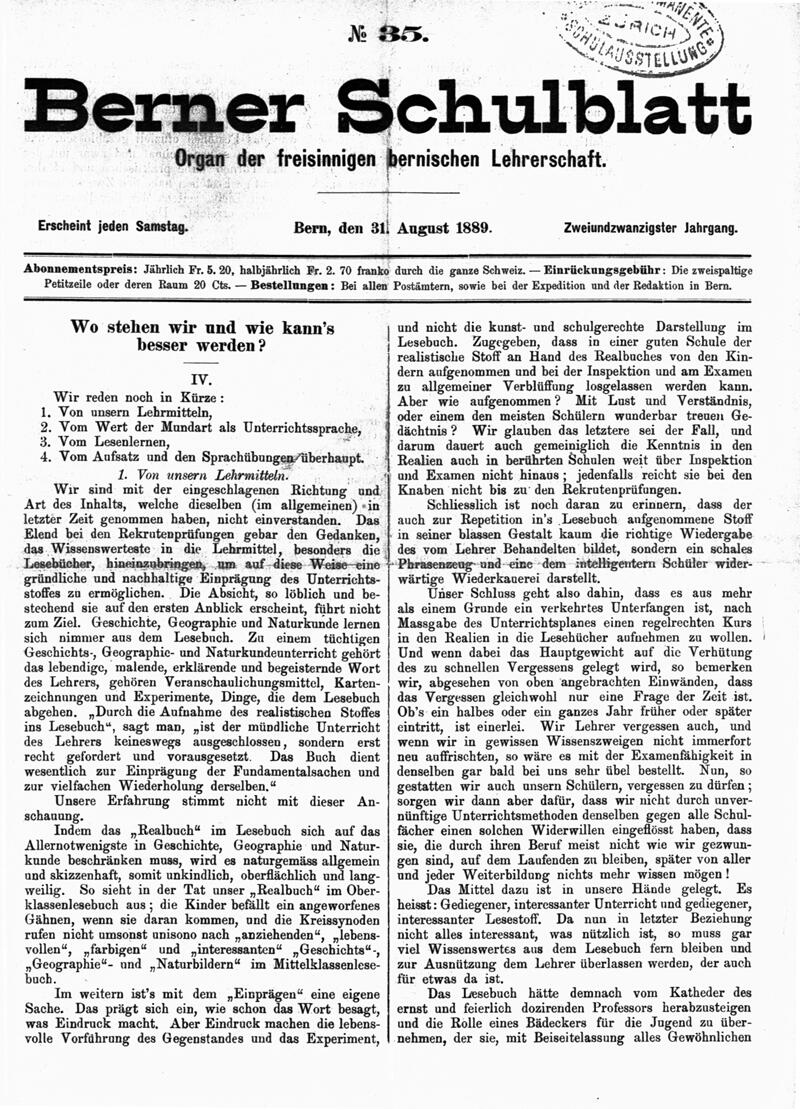 Buchumschlag - Heft 35